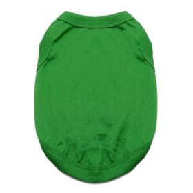 100% Cotton Dog Tanks - Emerald Green (Option: 3X-Large)